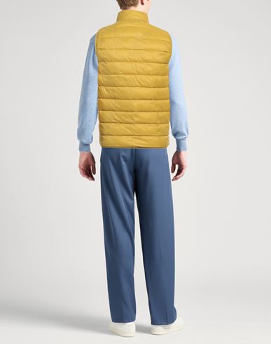 Barbour Man Vest Mustard Size S Polyamide