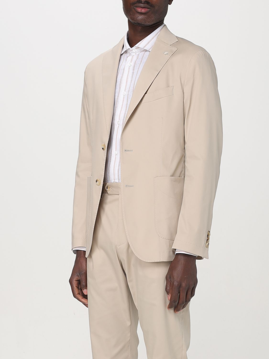 Blazer Men color Blue