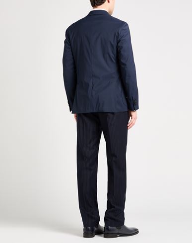 Man Blazer Navy Size 42 Wool, Polyamide, Silk, Elastane