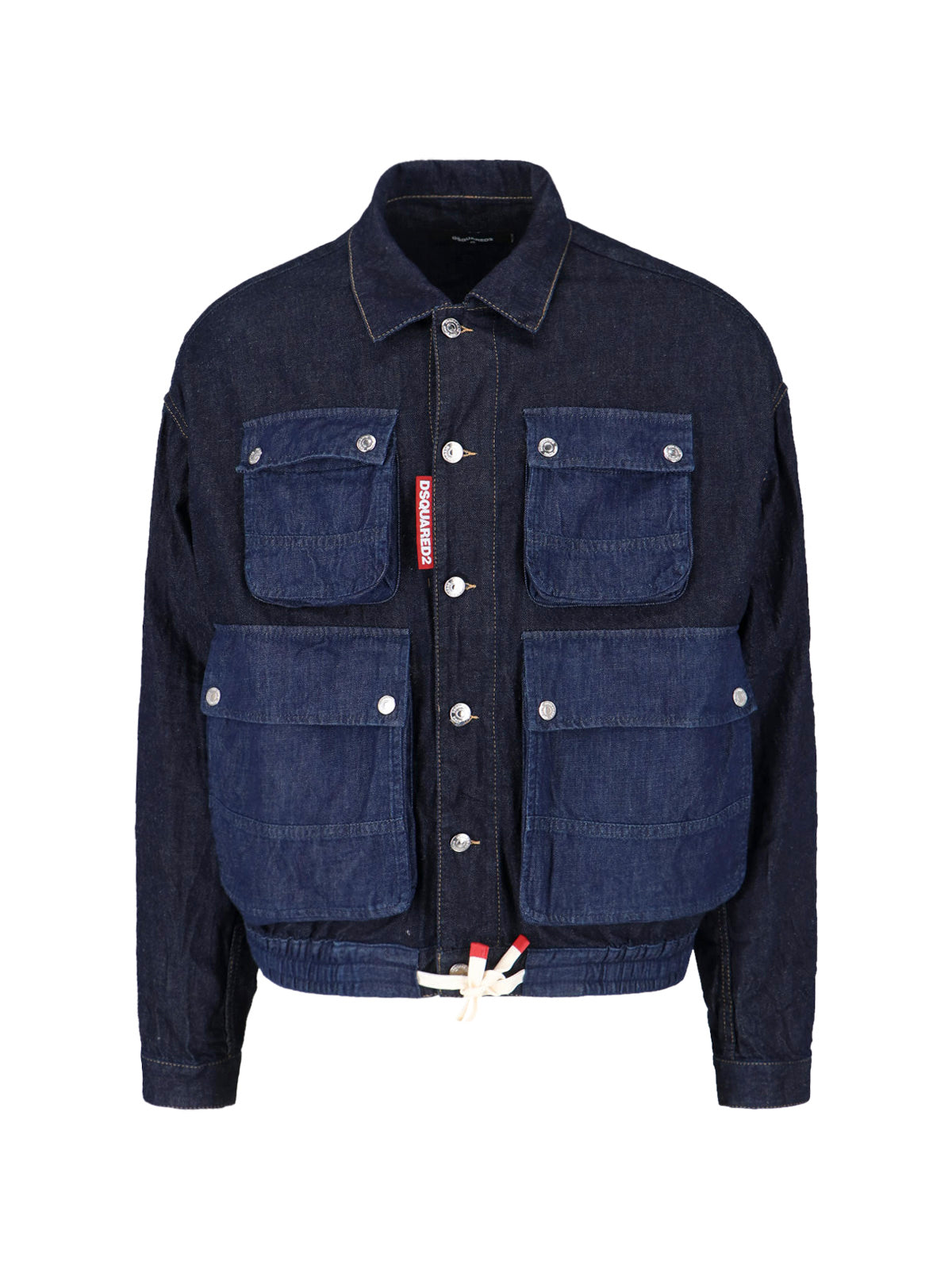 Cotton and Hemp Denim Jacket for Men