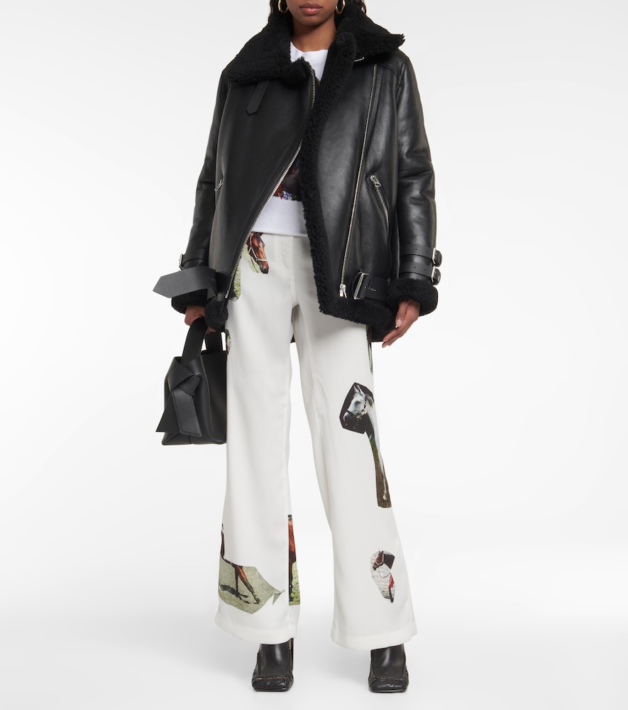 Velocite shearling jacket