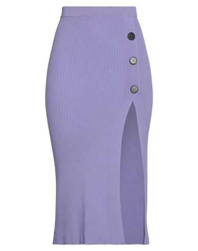 Woman Midi skirt Mauve Size ONESIZE Viscose, Polyester