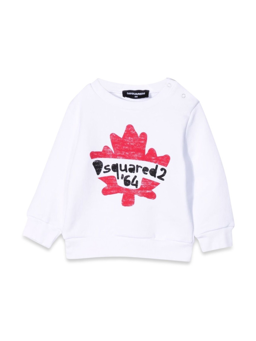 Babies White Graphic Sweatshirt