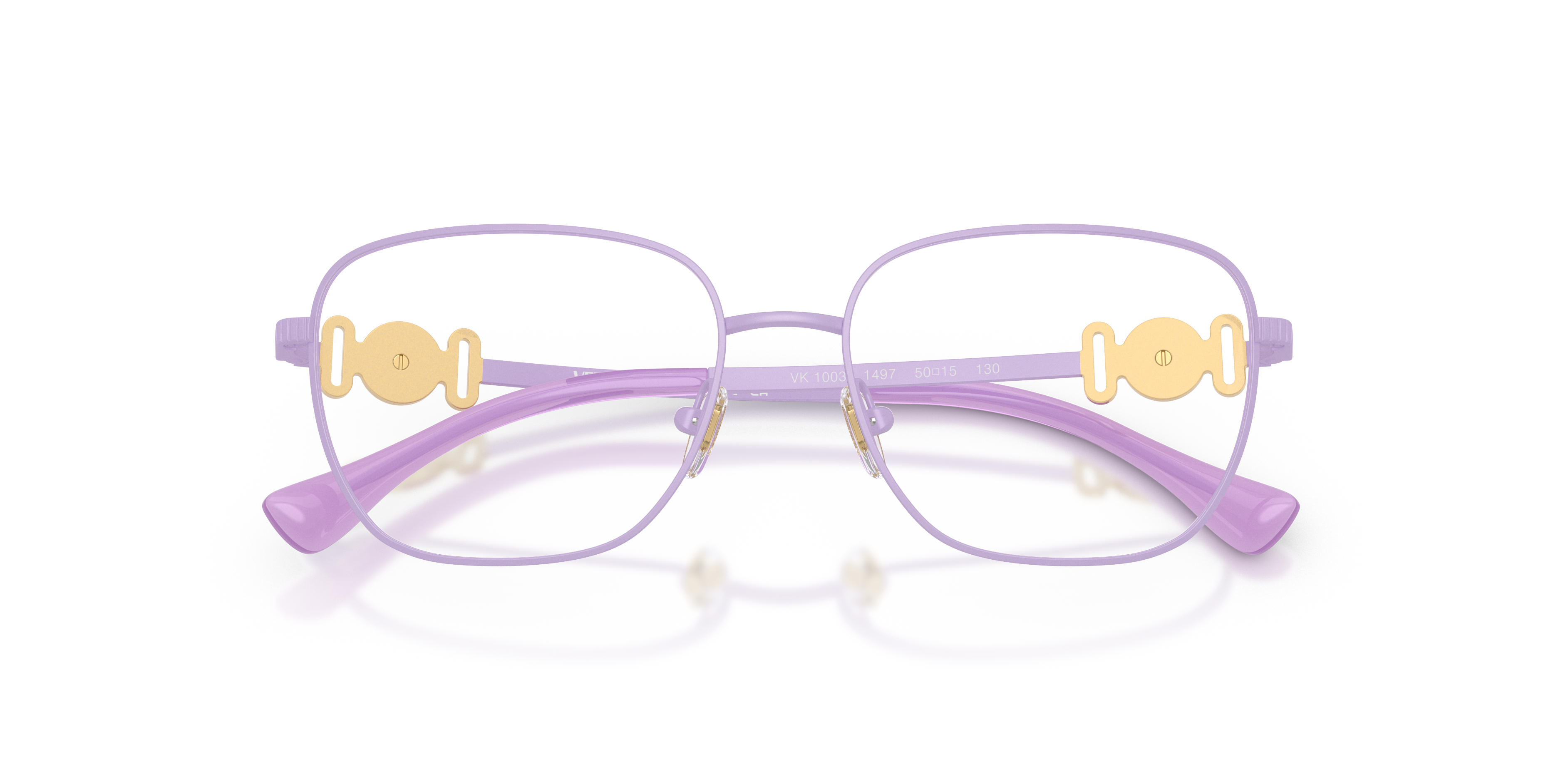 Versace Kid Versace VK1003 1497 Optical frames Metal Violet Transparent Pantos Norma
