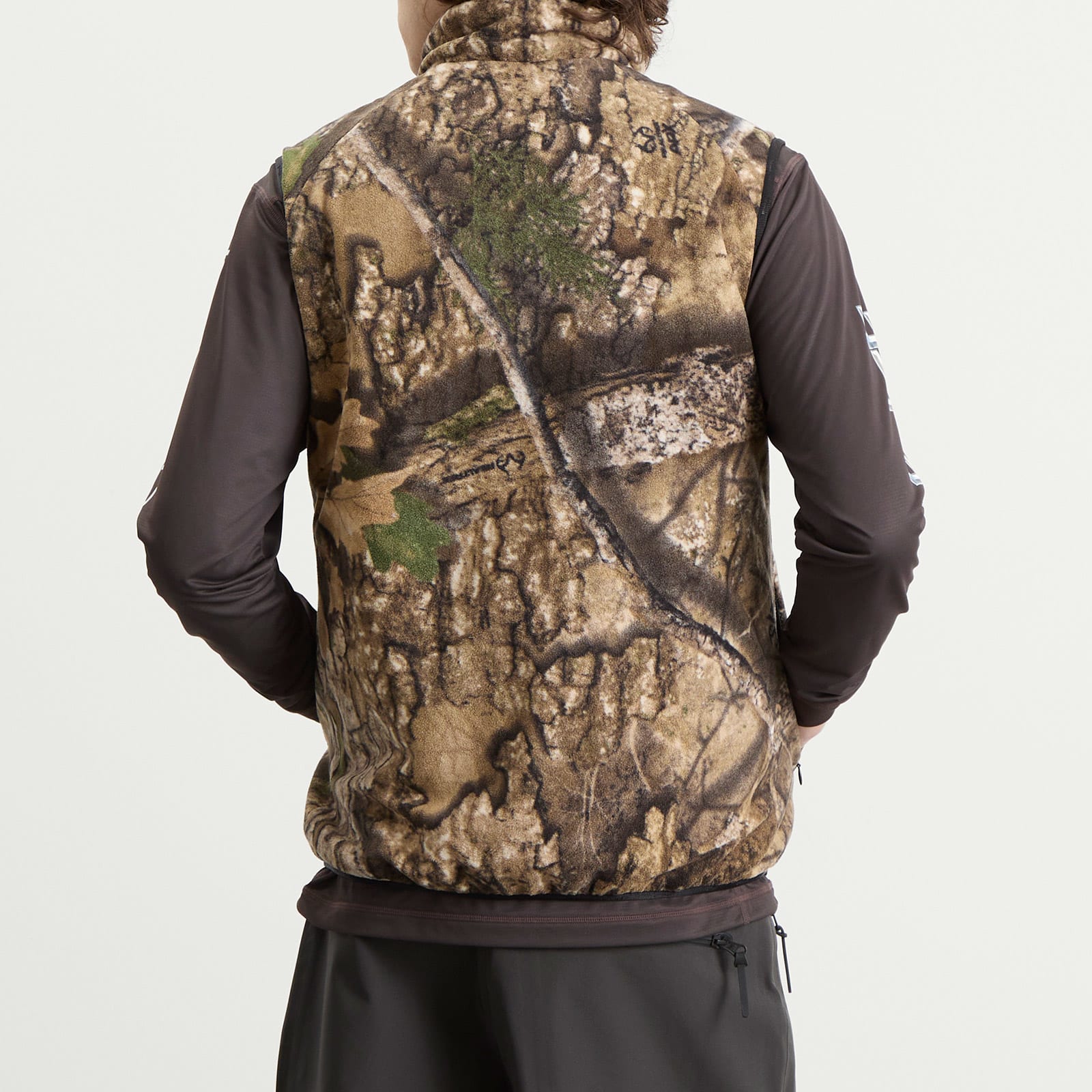 Men's Allterrain x JJJJound Reversible Vest in Charcoal/Taupe