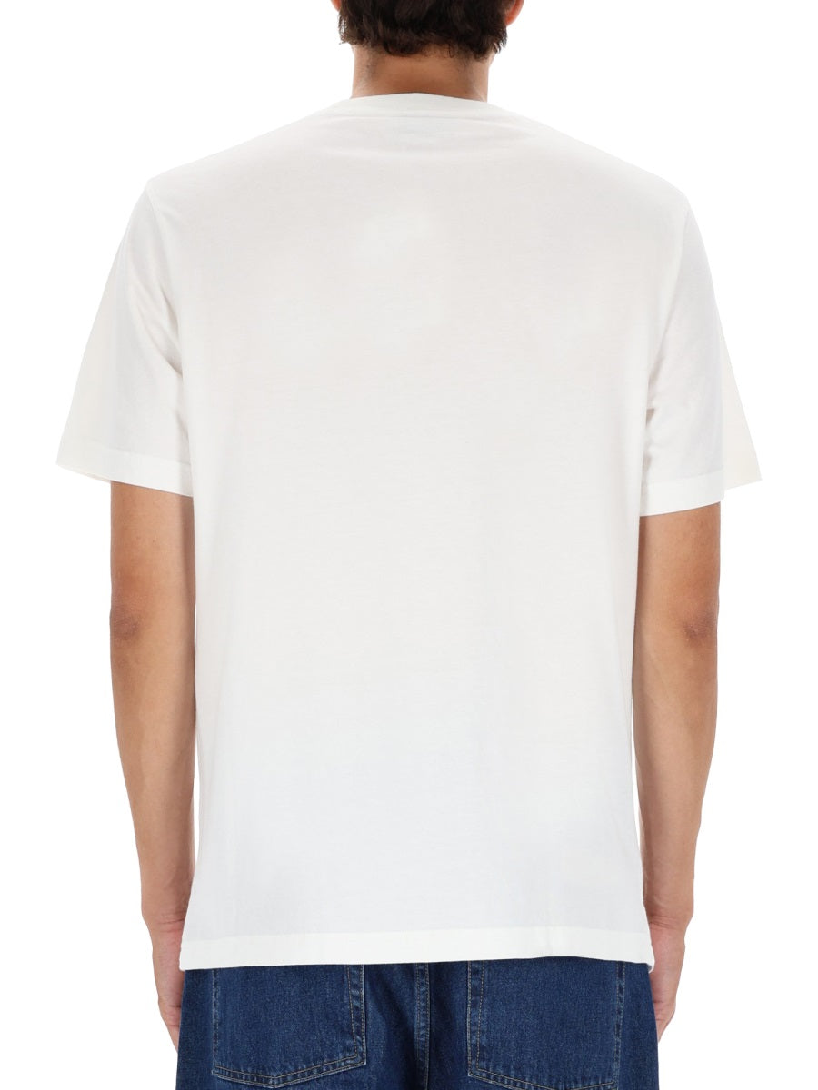 Autry X Maison Kitsuné T Shirt With Logo