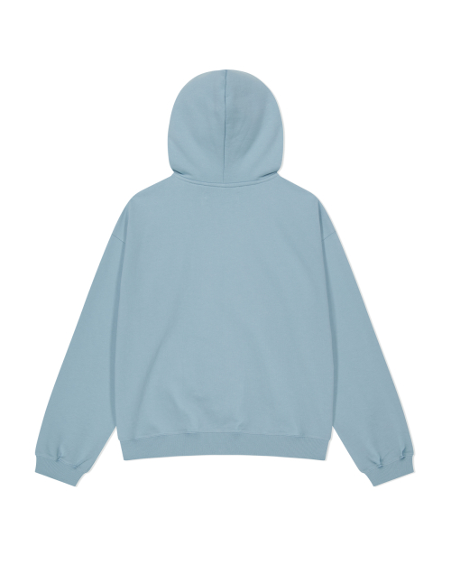 ART APPLIQUE HOODIE ZIP UP