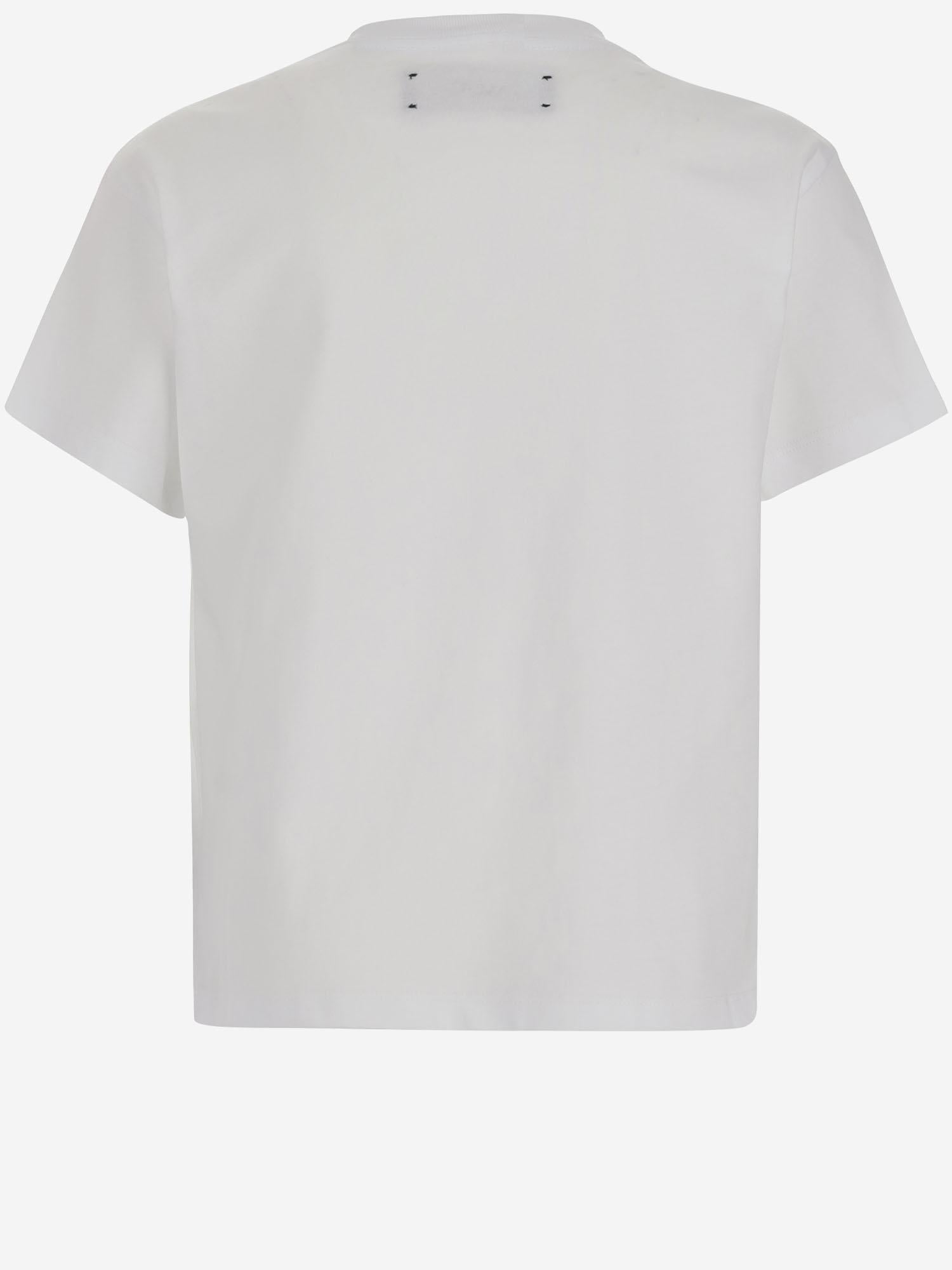 Logo-Print Cotton T-Shirt — White