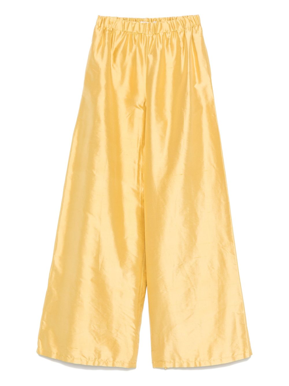 Silk trousers - Yellow