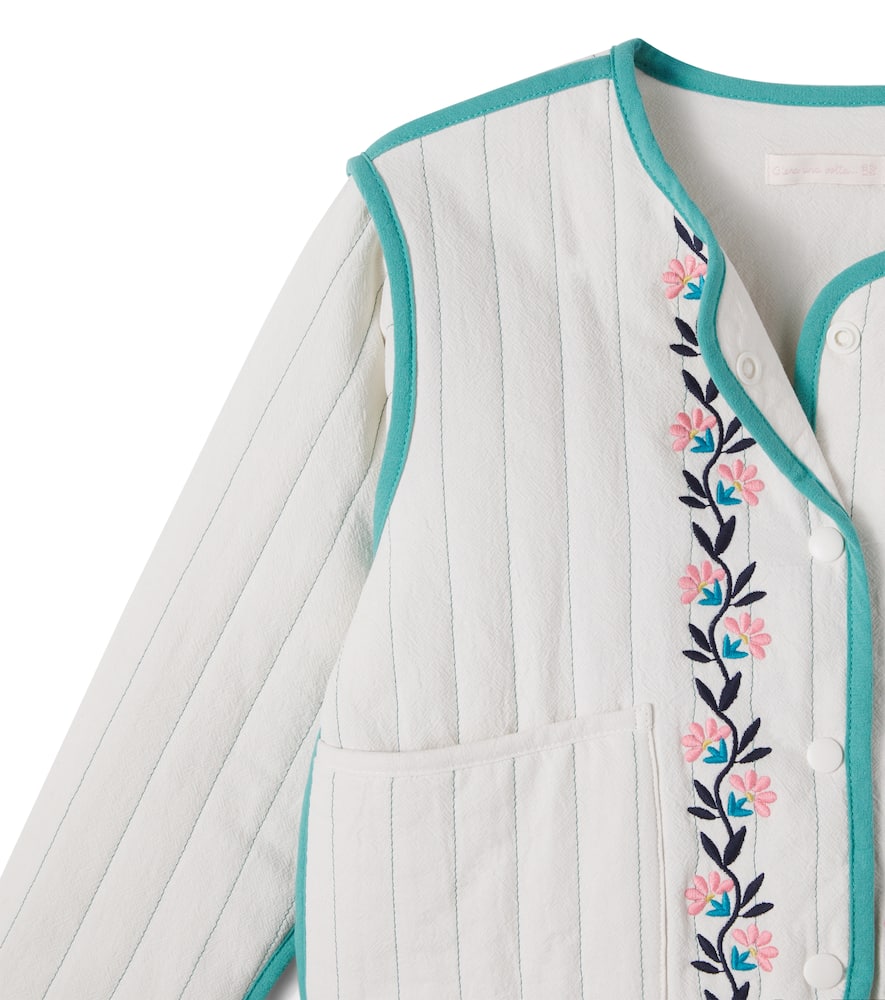 Annina embroidered cotton jacket