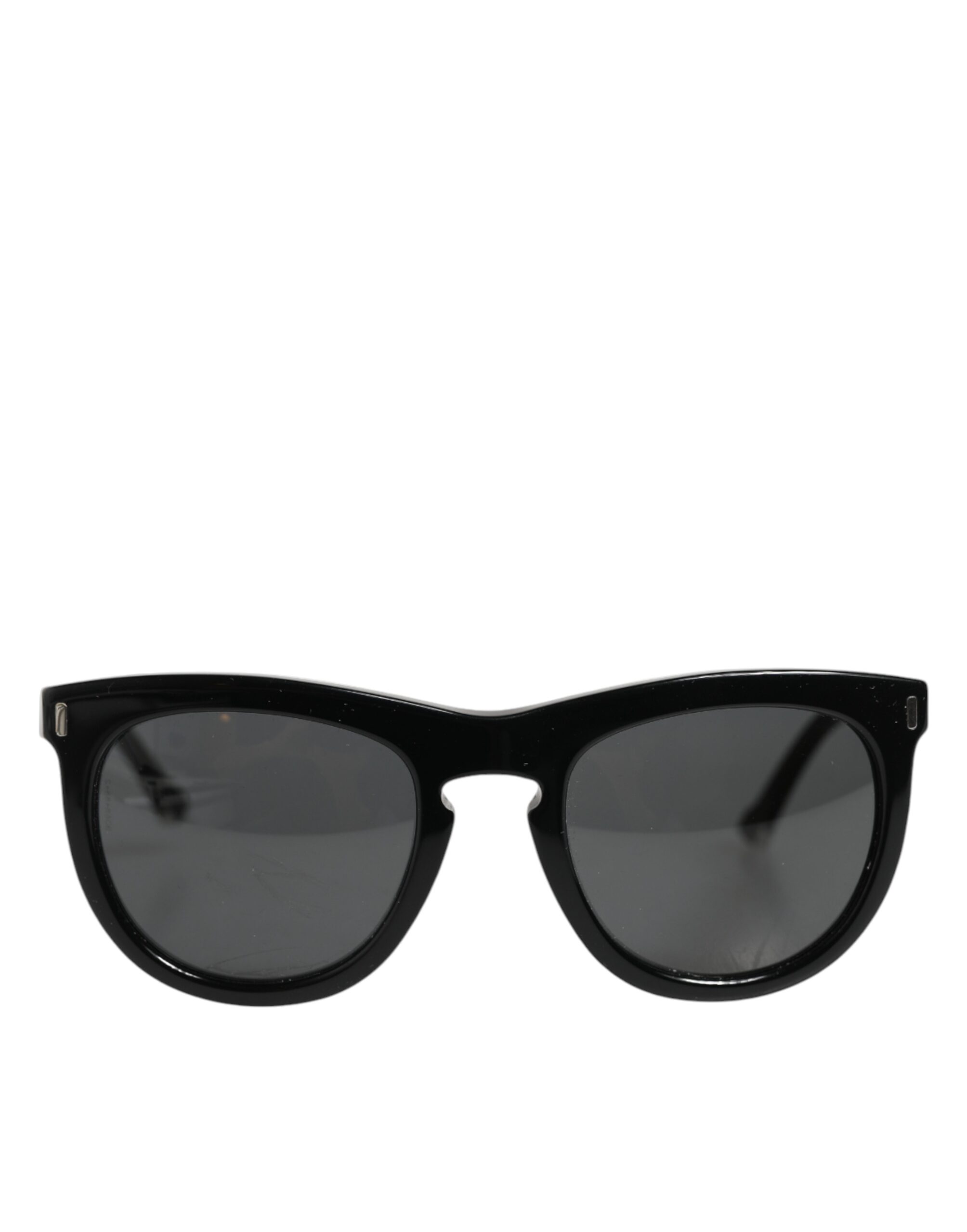 Dolce & Gabbana DG4281 Black Round Frame Full Rim Eyewear Women's Sunglasses Pre-Owned