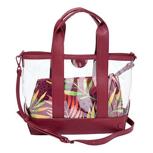 Think Clear Tote with Removable Pouch