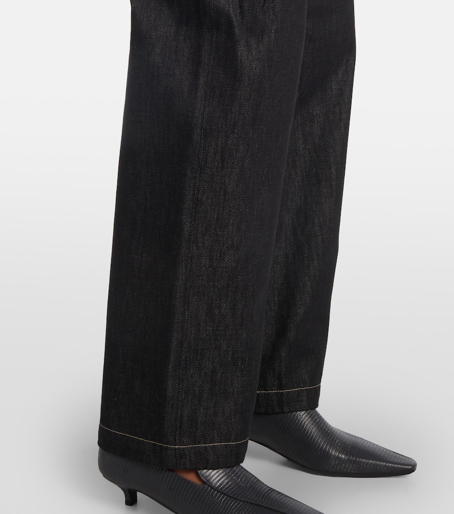 Balco high-rise straight jeans