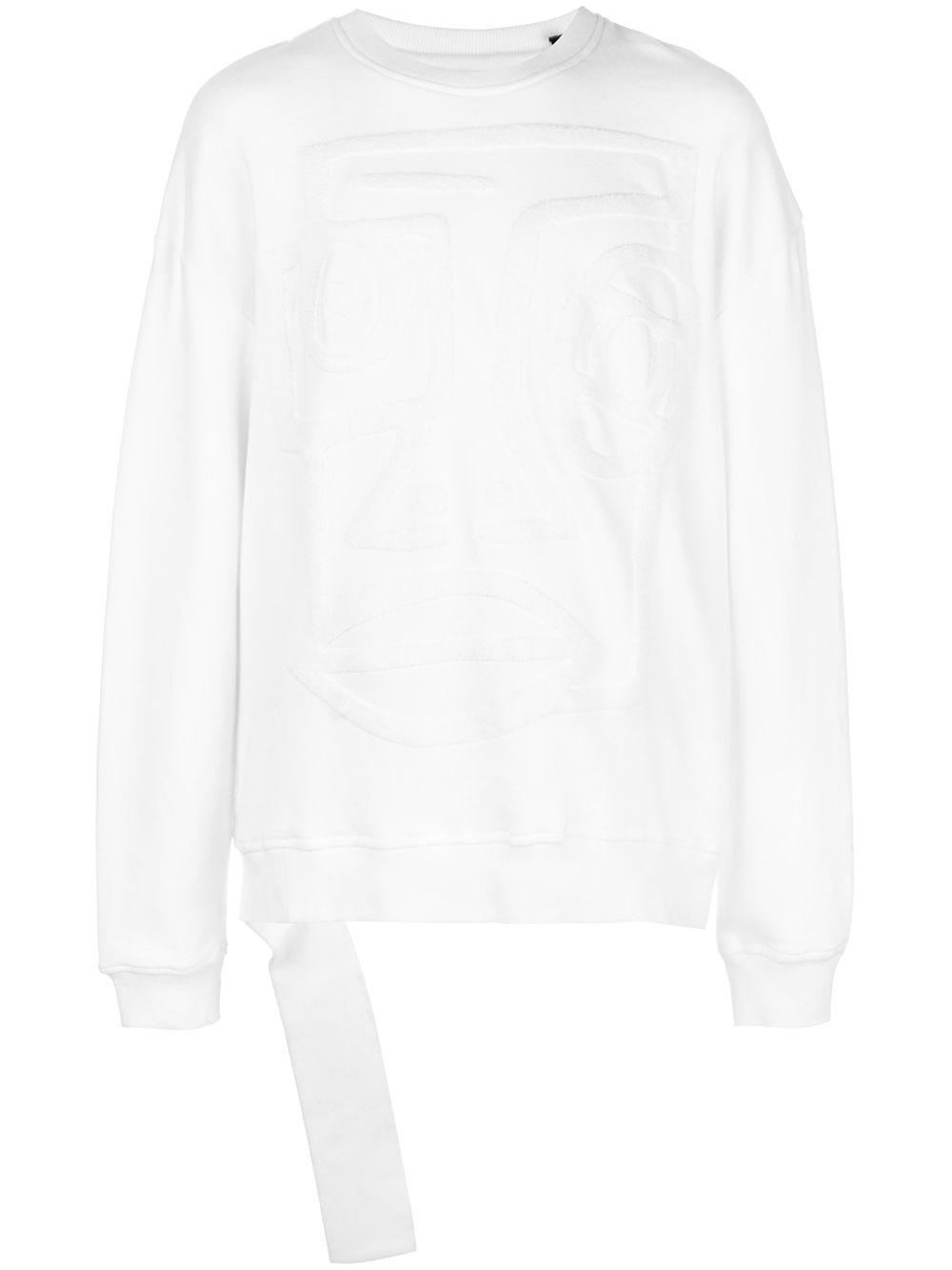 NYC Destructed sweatshirt - White
