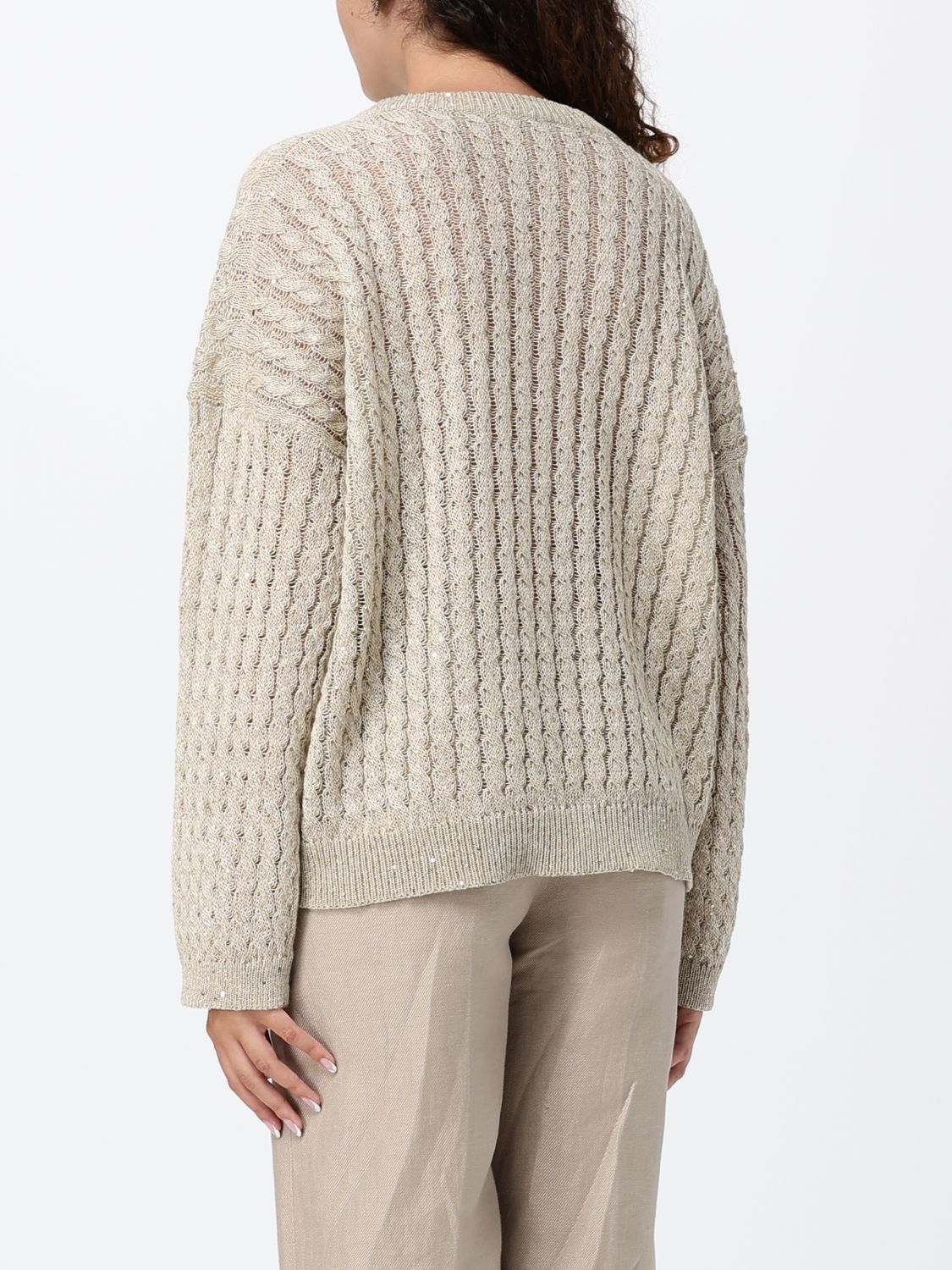 Sweater Woman color Beige