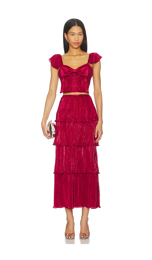 SAYLOR Everlee Set in Red. L. Also in
