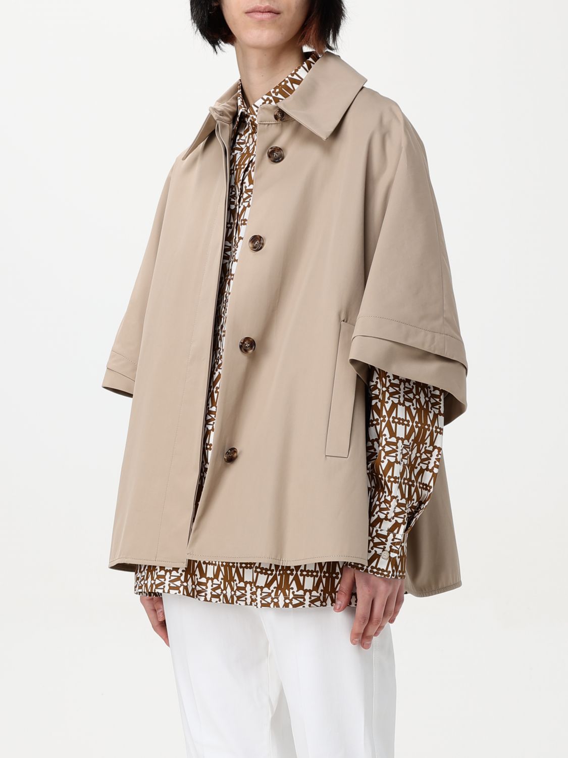 Cape MAX MARA Woman color Natural
