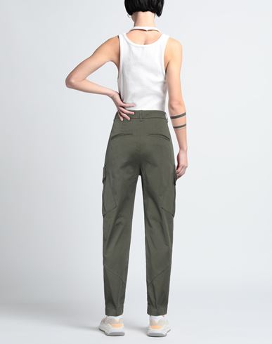 Woman Pants Military green