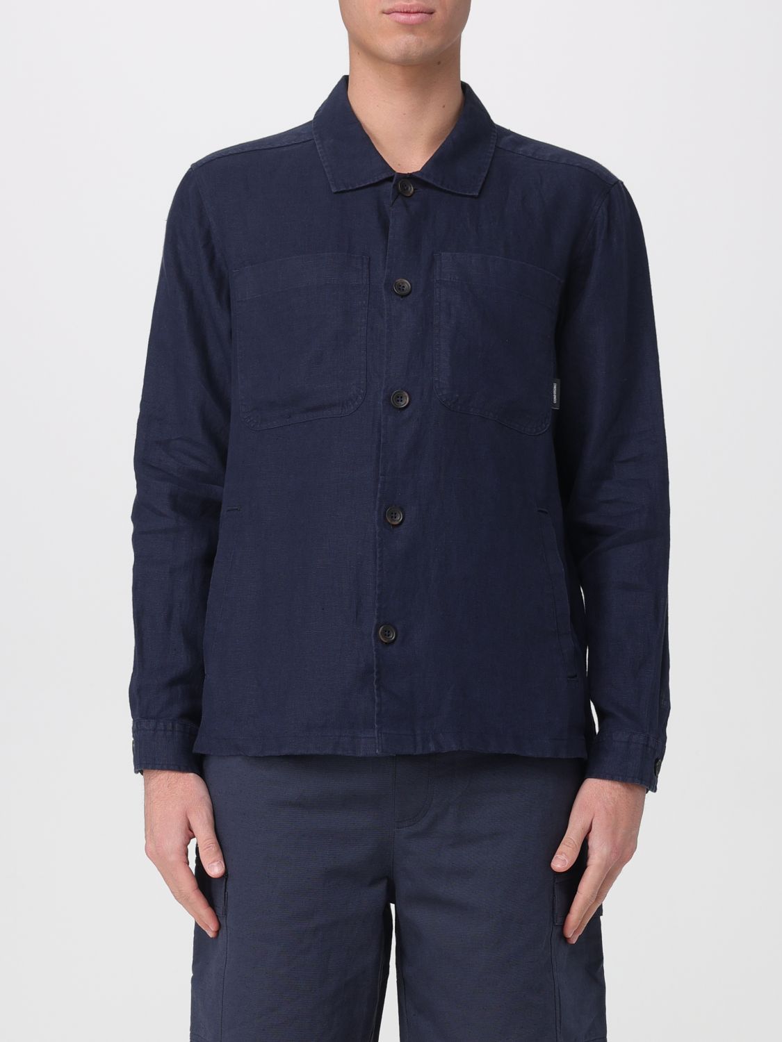 Shirt Men color Navy