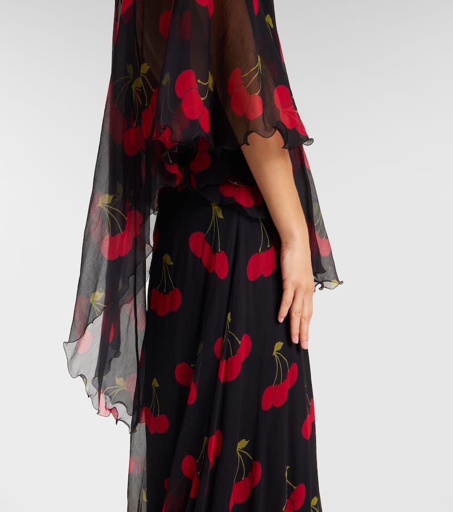 Creponne Chiffon gown