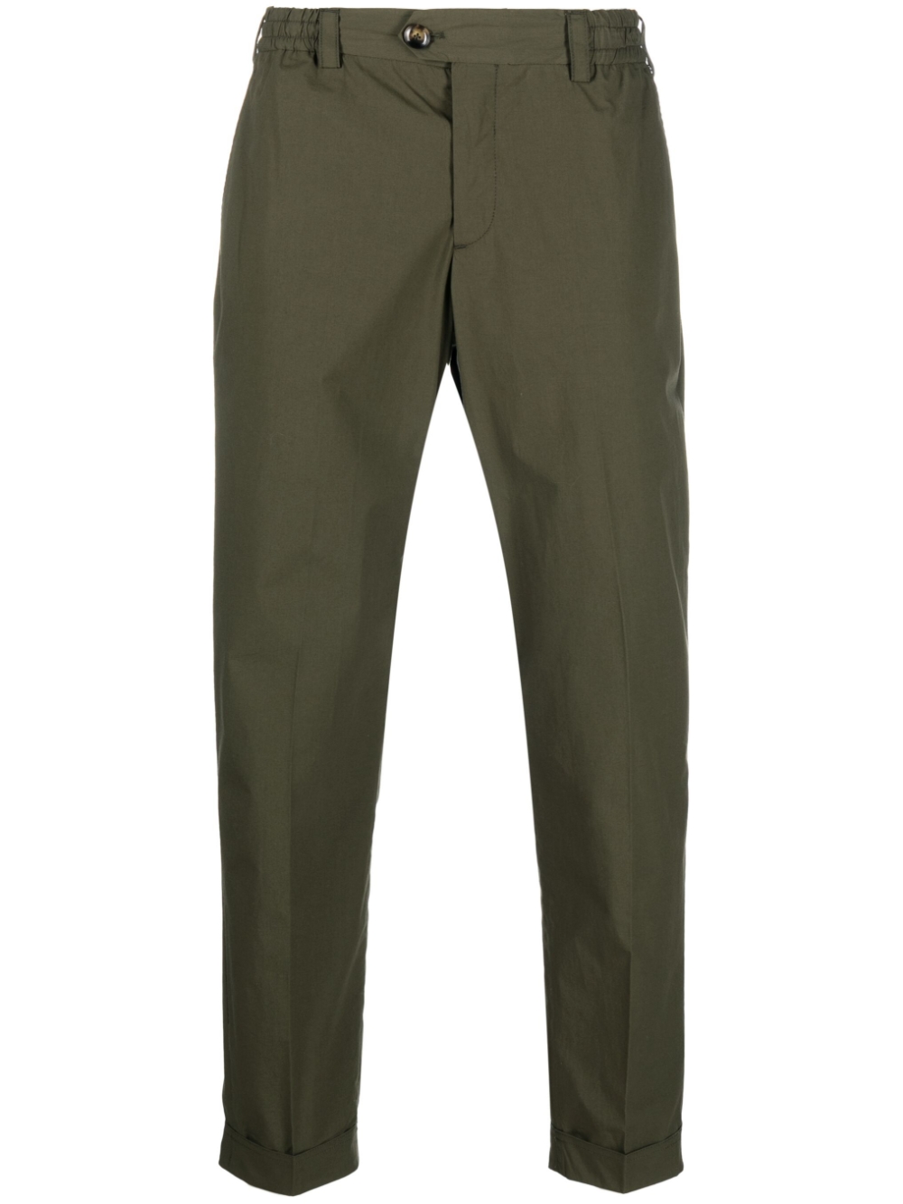Tapered-leg chino trousers - Neutrals