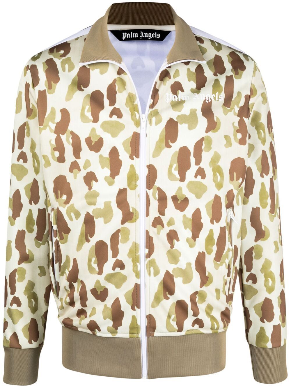 Desert Camo logo sports jacket - Neutrals