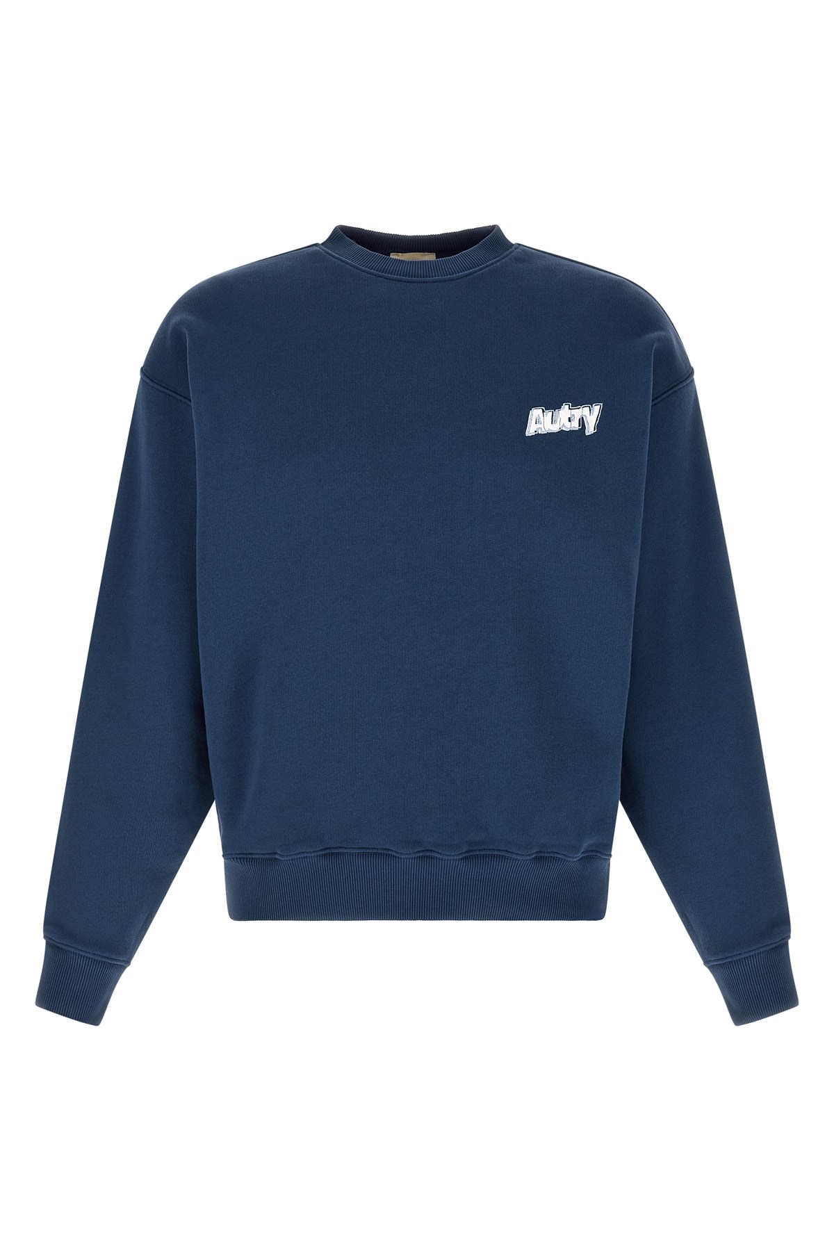 Logo Print Embroidery Sweatshirt