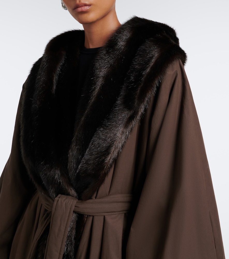 Cotton wrap coat