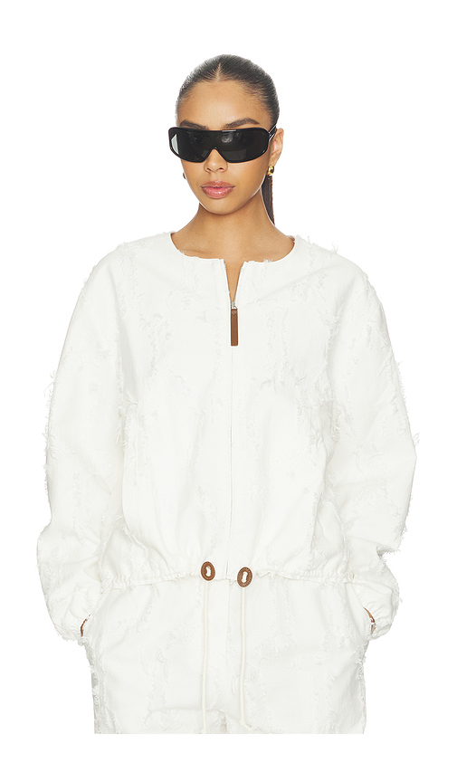 Proenza Schouler White Label Madigan Jacket in White. L. Also in XS