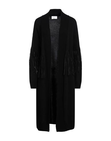 Snobby Sheep Woman Cardigan Black Size 4 Wool, Cashmere