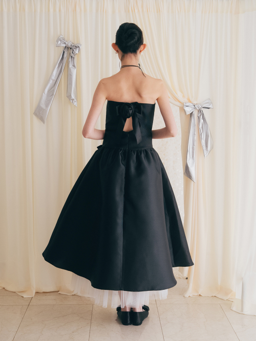 Bridal Rose Garden Dress_Black