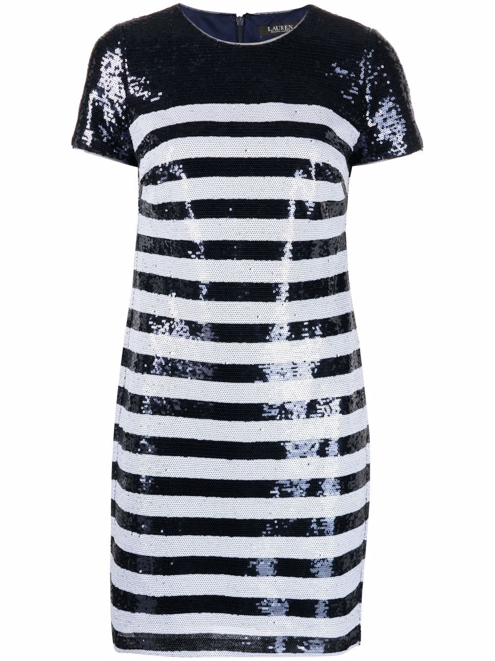 Sequin-embellished dress - Blue