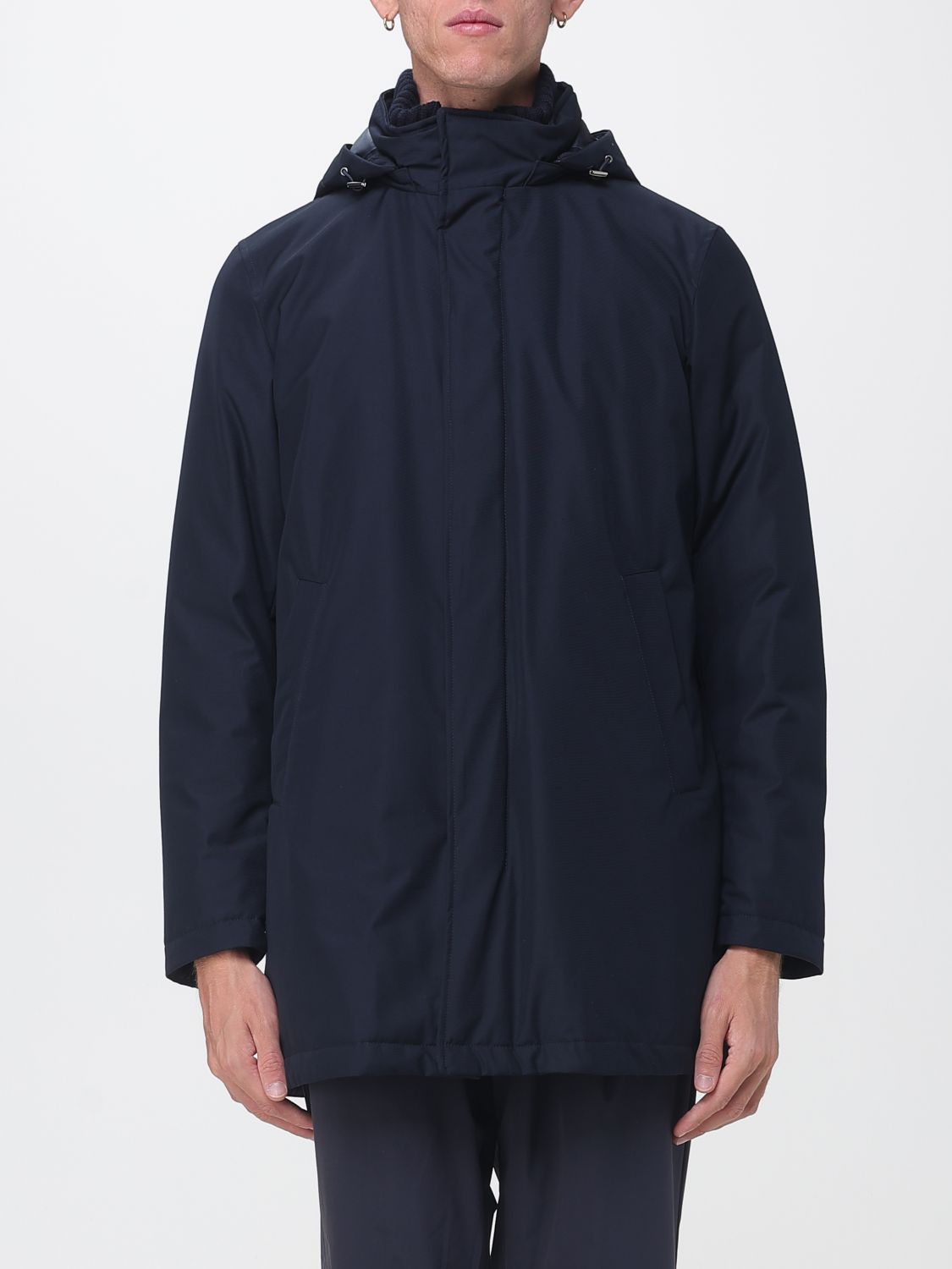 Herno Gewatteerde jas - Blauw