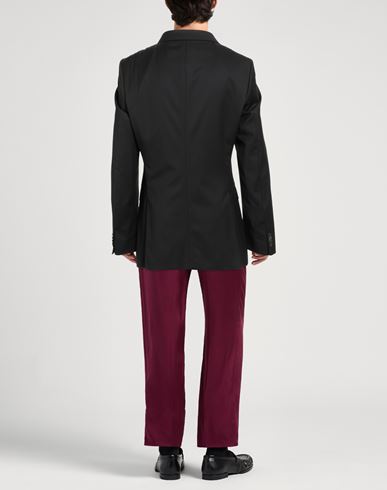 Man Blazer Black Size 44 Virgin Wool