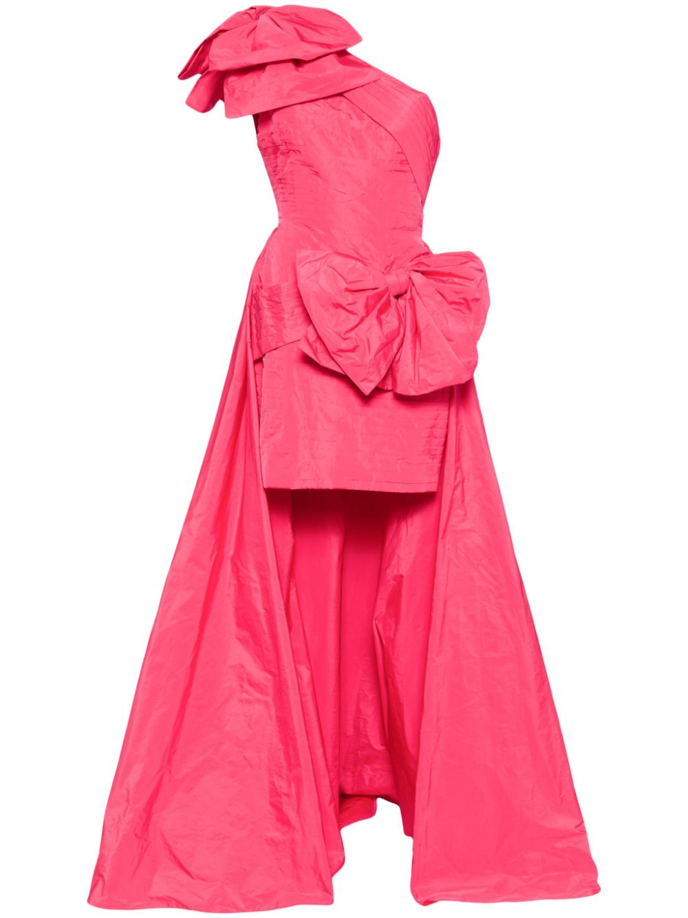 Taffeta short gown - Pink