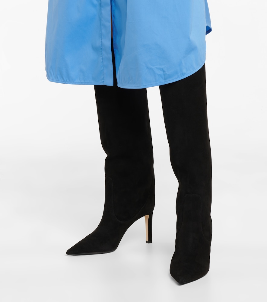 Mavis 85 suede knee-high boots