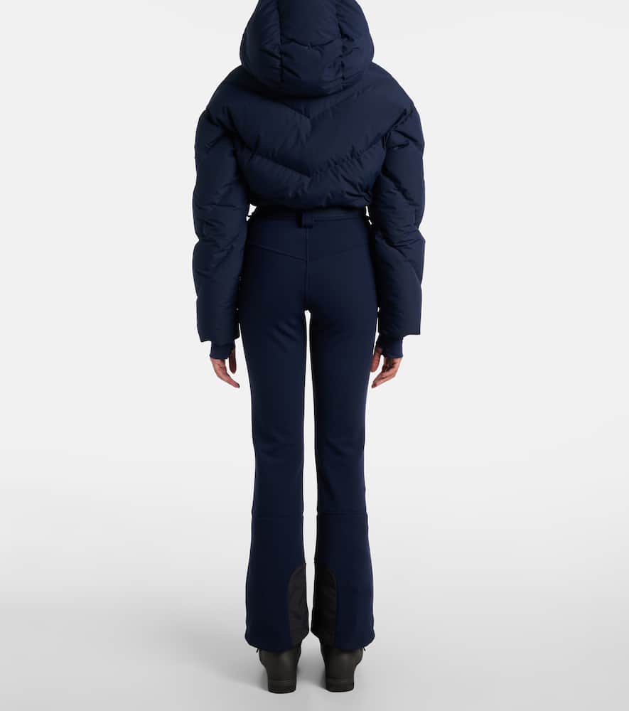 Ajax quilted down ski suit