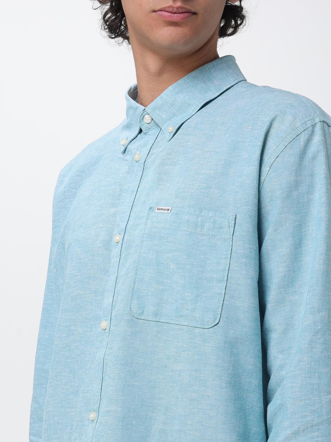 Chest-pocket button-up shirt - White
