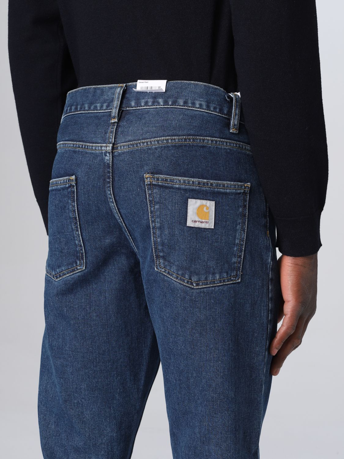 Pants Men color Blue