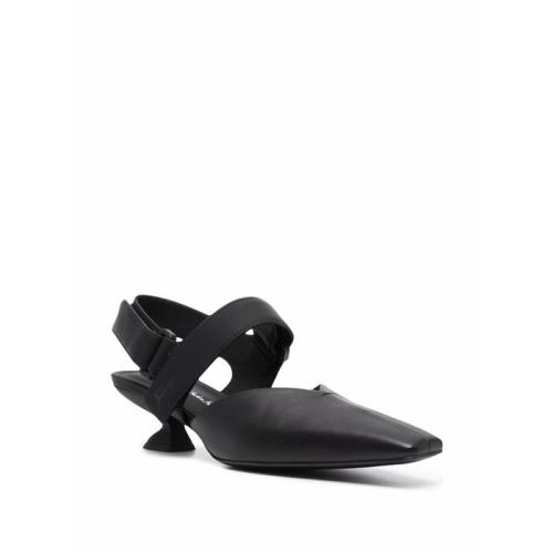 Square-toe 45mm pumps - Black