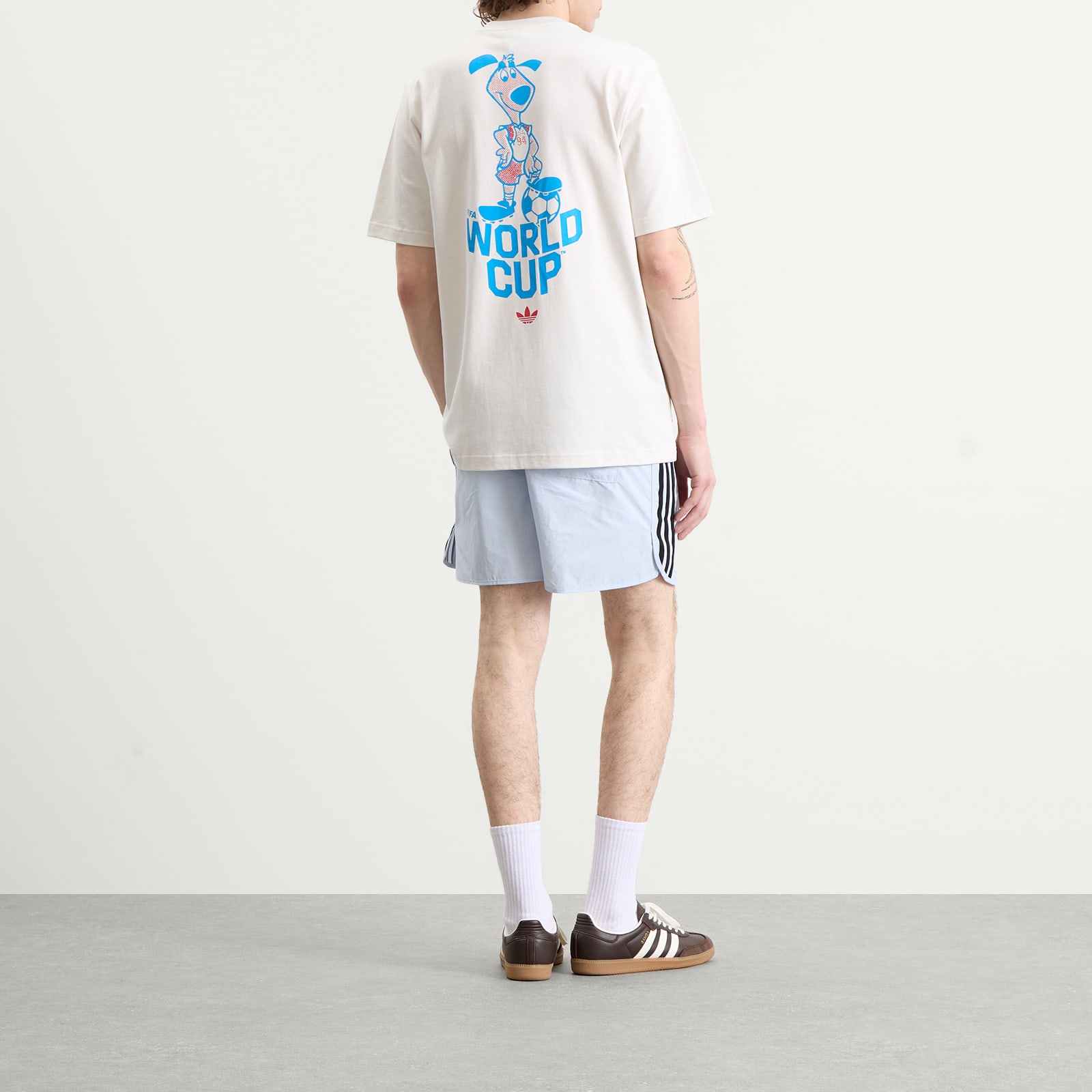 Men's Mascot T-Shirt in Cloud White