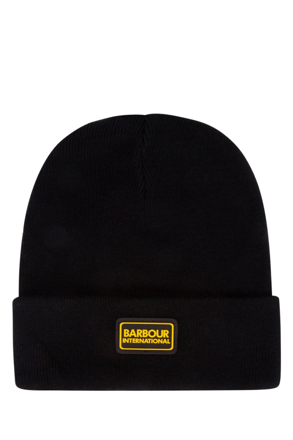 BOYS Ribbed Knit Beanie — Black