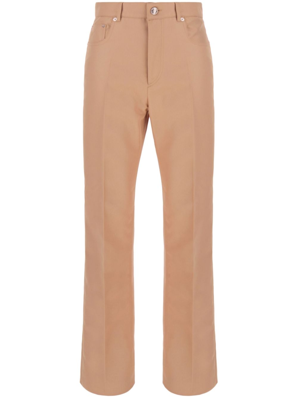 Straight-leg trousers - Neutrals