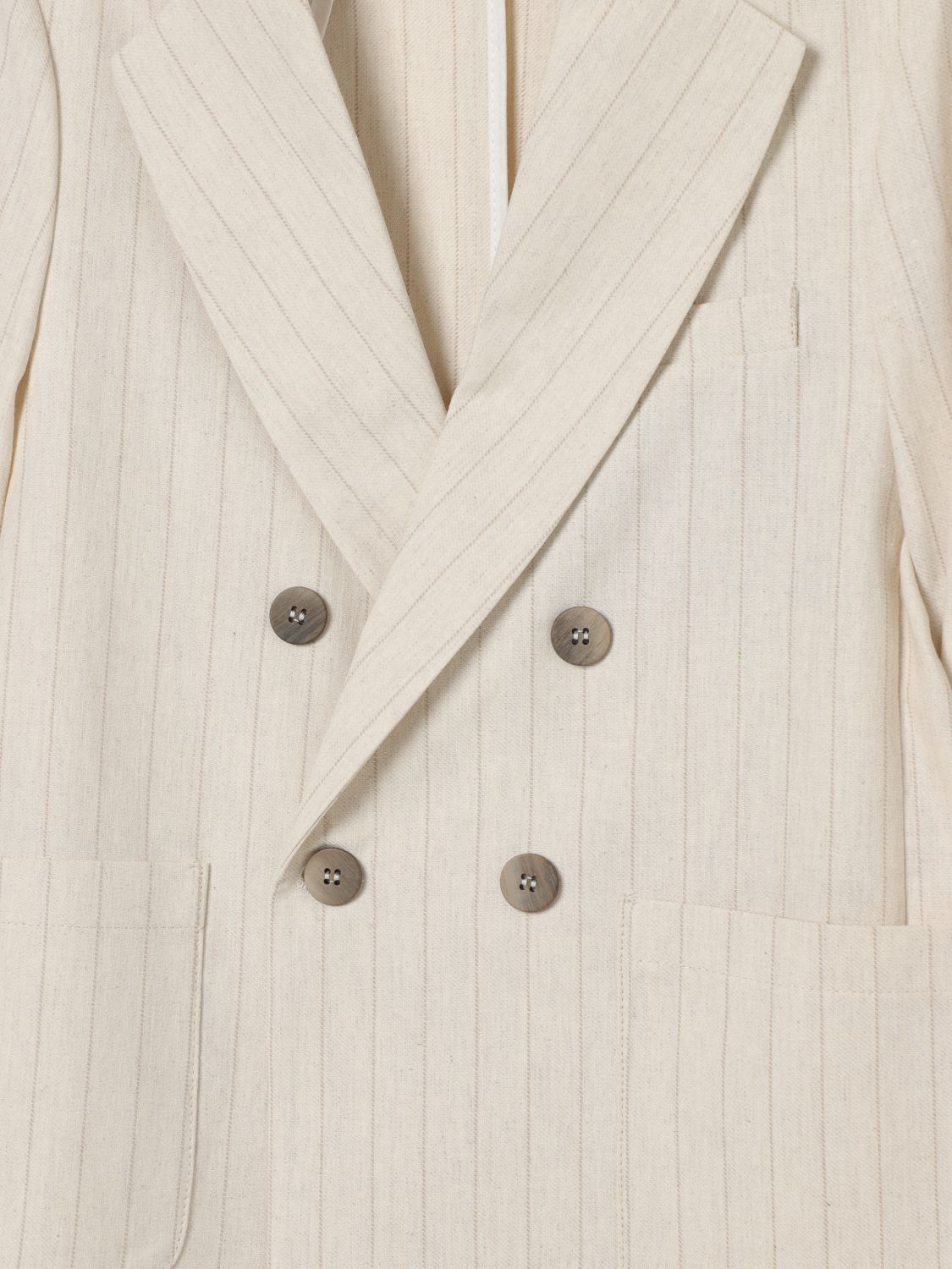 Blazer PAOLO PECORA Kids color Yellow Cream
