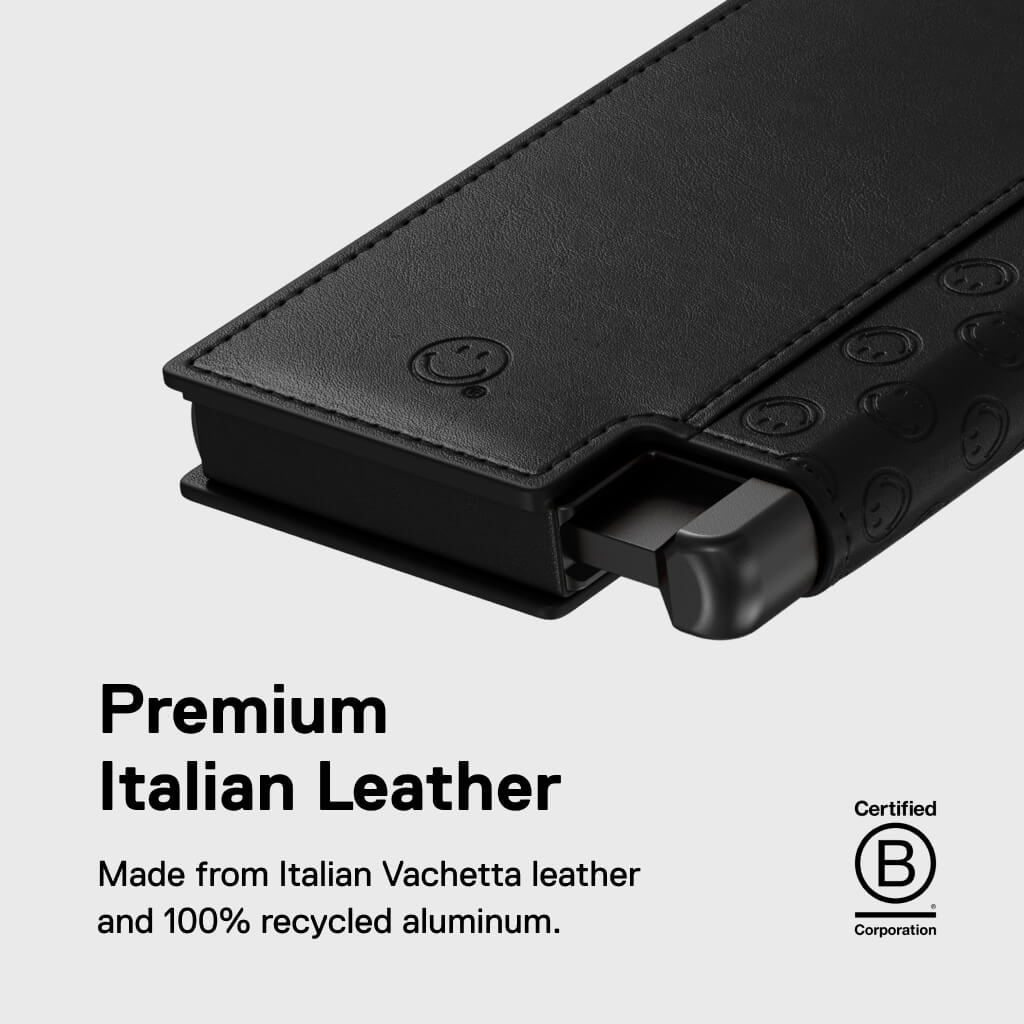 Men's Wallet - Cobalt Blue Pro Premium Slim Men's Wallet Trackable Wallet Leather Smart Wallet RFID Blocking