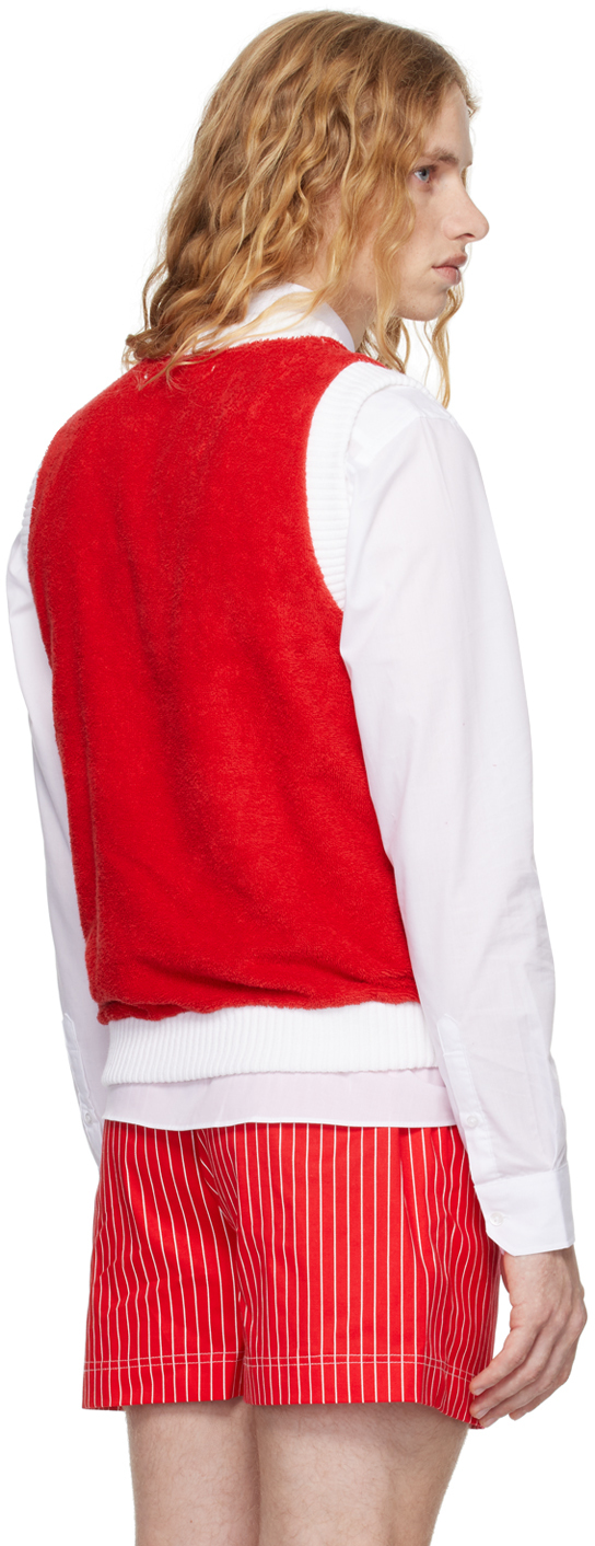 Adam Jones Red 'Stella' Beer Towel Vest
