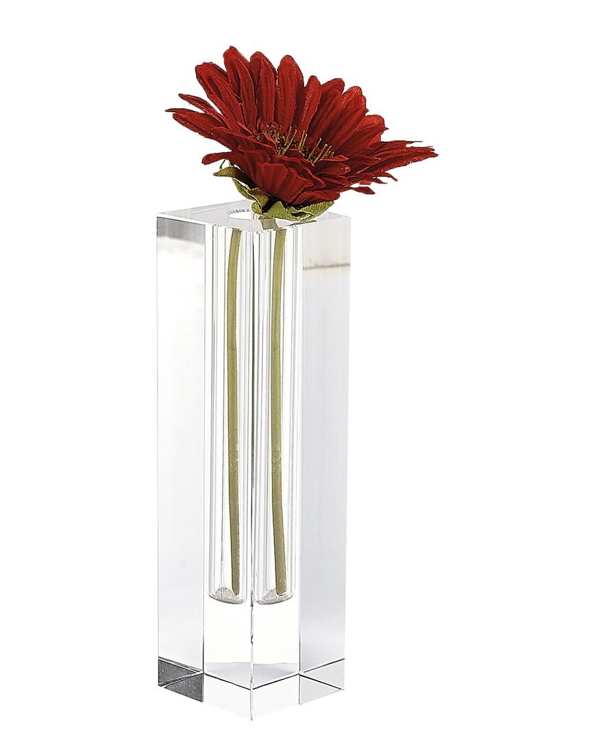 Donovan Handcrafted Crystal Bud Vase