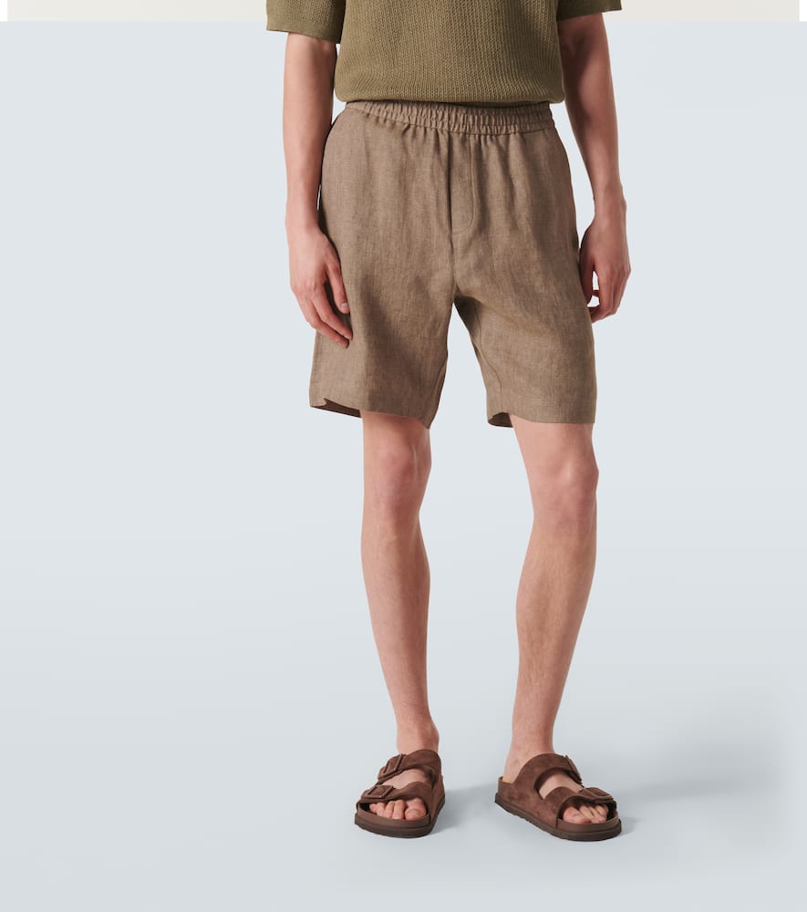 Linen shorts