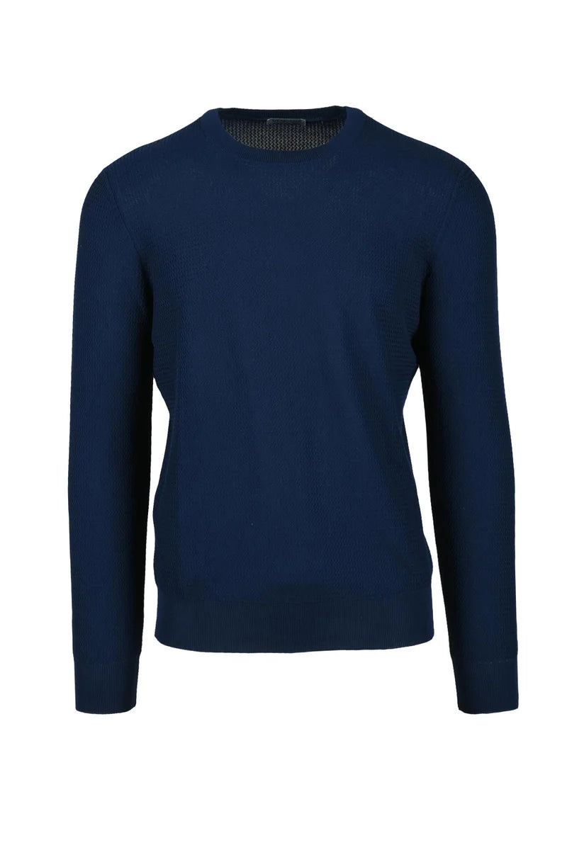 Blue Cotton Jumper