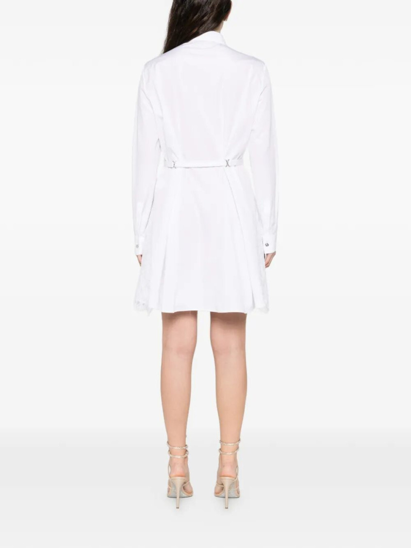 Belted Cotton Shirt Dress